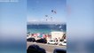 Panique à la plage : une mini-tornade observée à Antibes