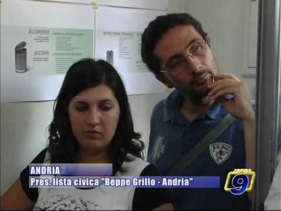 ANDRIA. Presentata la lista civica "Beppe Grillo - Andria"