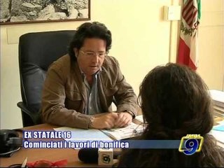 Ex Statale 16, Cominciati i lavori di bonifica stradale