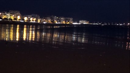 S. Martinho do Porto, Baia Azul by Night... 10-8-2017