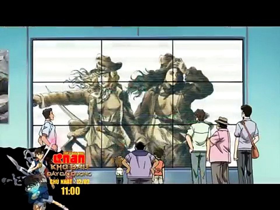 DETECTIVE CONAN 11 MOVIE JOLLY ROGER IN THE DEEP AZURE