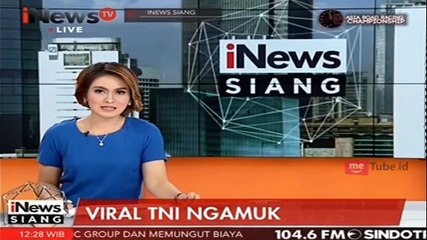 Viral Video Seorang TNI Pukul Polantas
