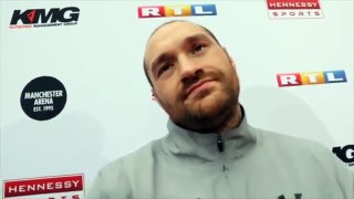 TYSON FURY ALL BOXERS TAKE DRUGS I ONLY TAKE COKE AND WEED