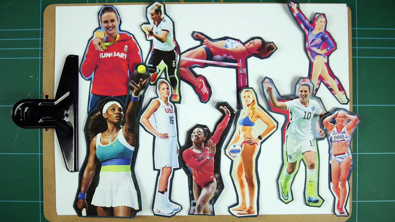 Why Female Athletes Make Great Heroes.