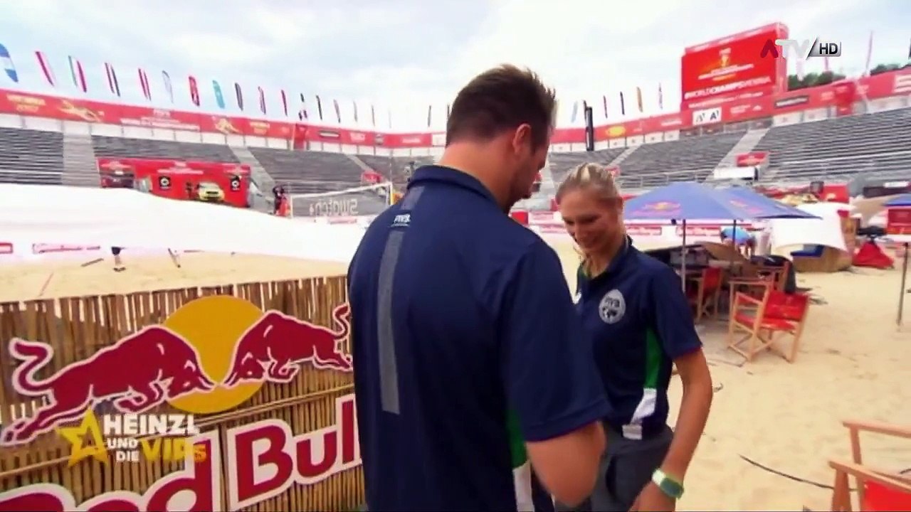 Conchita bei Beachvolleyball WM 5.8.2017 _Heinzl und die VIP´s_ - Teil 1