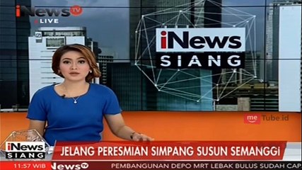 Simpang Susun Semanggi Ditutup Jelang Peresmian