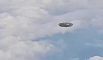 UFO olduğu iddia edilen görüntüler sosyal medyanın gündemine oturdu