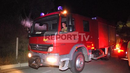 Report TV - Vorë, zjarr pranë depos së fishekzjarrëve