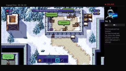AcuteChip's Live PS4 Broadcast Escapists  Jingle Cells