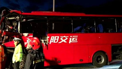 Bus crash in China kills 36