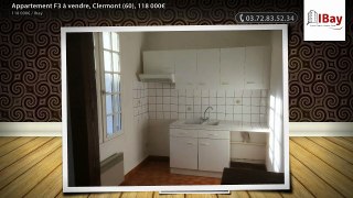 Appartement F3 à vendre, Clermont (60), 118 000€