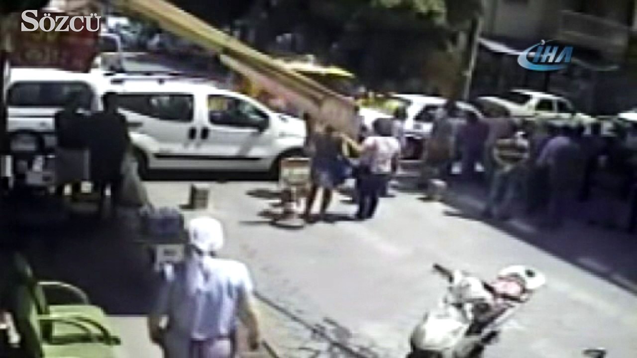 İki kadının 'trafik' tartışması kavgaya dönüştü