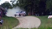 Rally driver shows incredible skills