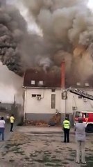 Djegia e hotelit në Vushtrri- pa pasoja në njerëz