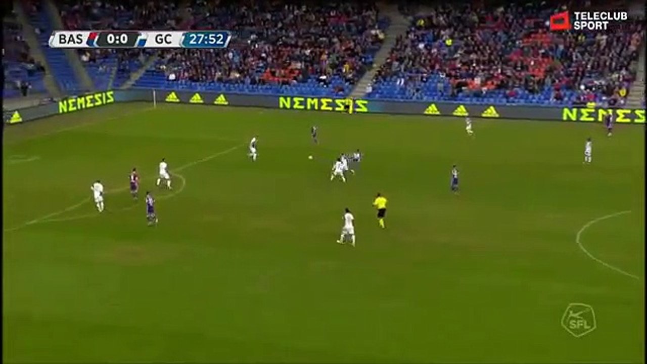 FC Basel 1:0 Grasshoppers (Swiss Super League 10 August 2017)