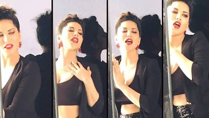 Sunny Leone SEXY DANCE For Sanjay Dutt | Bhoomi Special