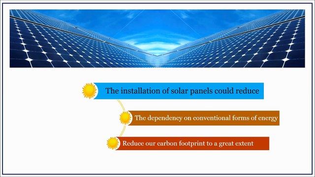 Environmental Benefits of Solar Energy Panel