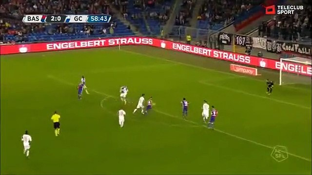 FC Basel 3:0 Grasshoppers (Swiss Super League 10 August 2017)