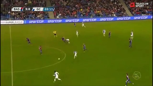 FC Basel 3:1 Grasshoppers (Swiss Super League 10 August 2017)
