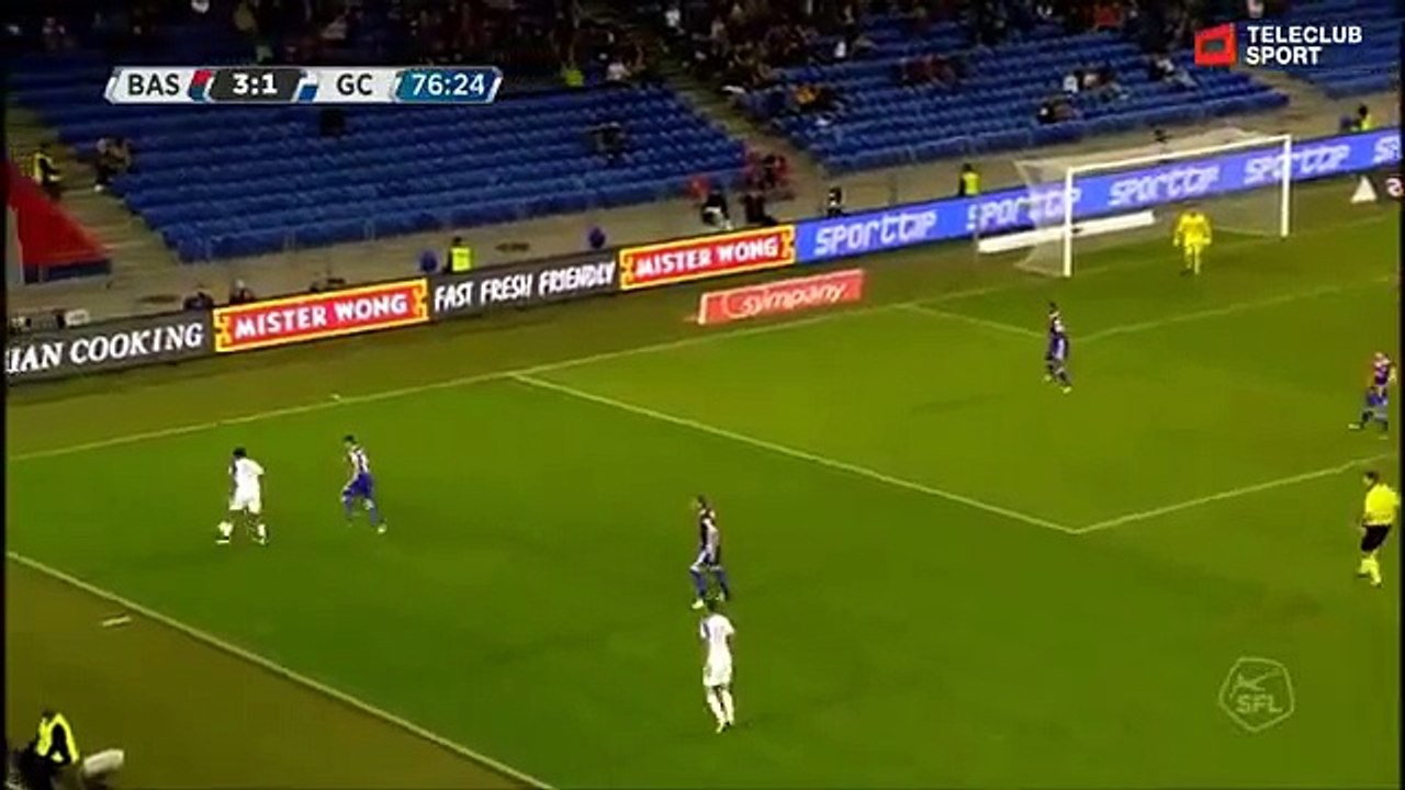 FC Basel 3:2 Grasshoppers (Swiss Super League 10 August 2017)