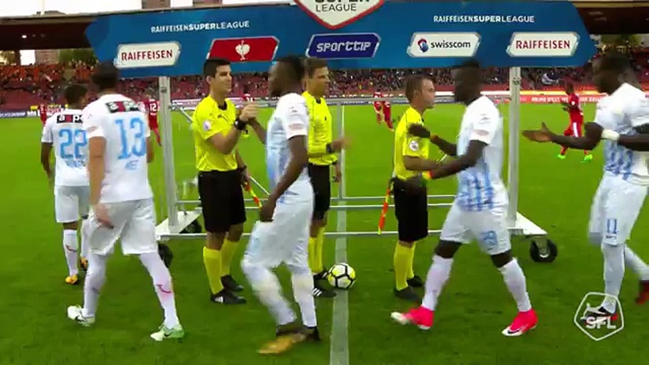 FC Zürich 2:0 FC Sion (Swiss Super League 10 August 2017)