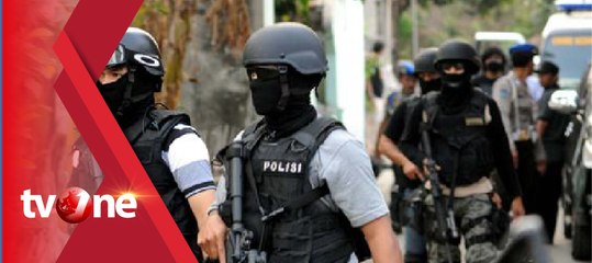 Tim Densus 88 Gerebek Rumah Teroris