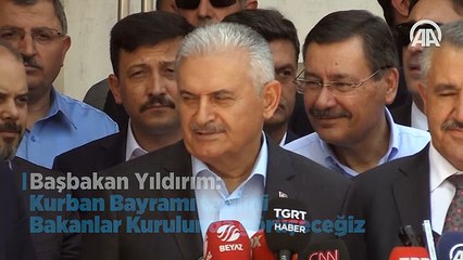 Başbakan'dan 'bayram tatili' açıklaması