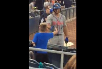 Tim Tebow Hits Home Run After Greeting Young Fan With Autism