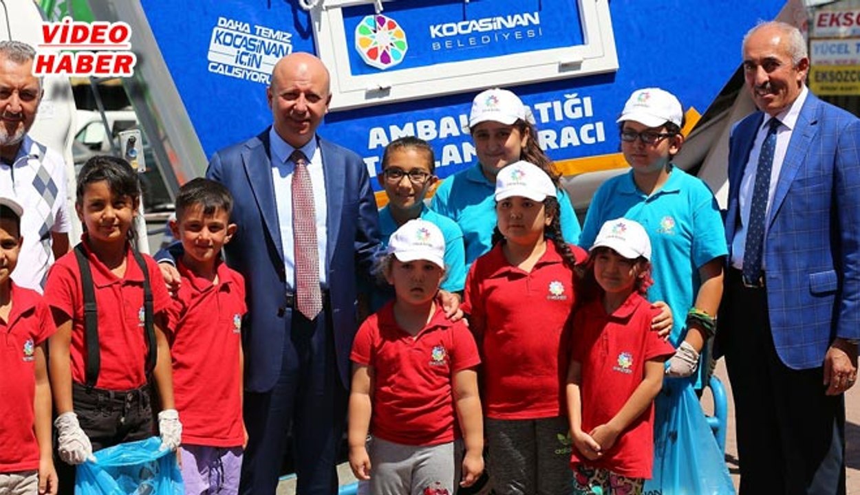 (11 Ağustos 2017) ÇEVRE DOSTU KOCASİNAN,  GERİ DÖNÜŞÜM ÇALIŞMALARINA BİR YENİSİNİ EKLEDİ