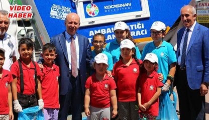 (11 Ağustos 2017) ÇEVRE DOSTU KOCASİNAN,  GERİ DÖNÜŞÜM ÇALIŞMALARINA BİR YENİSİNİ EKLEDİ