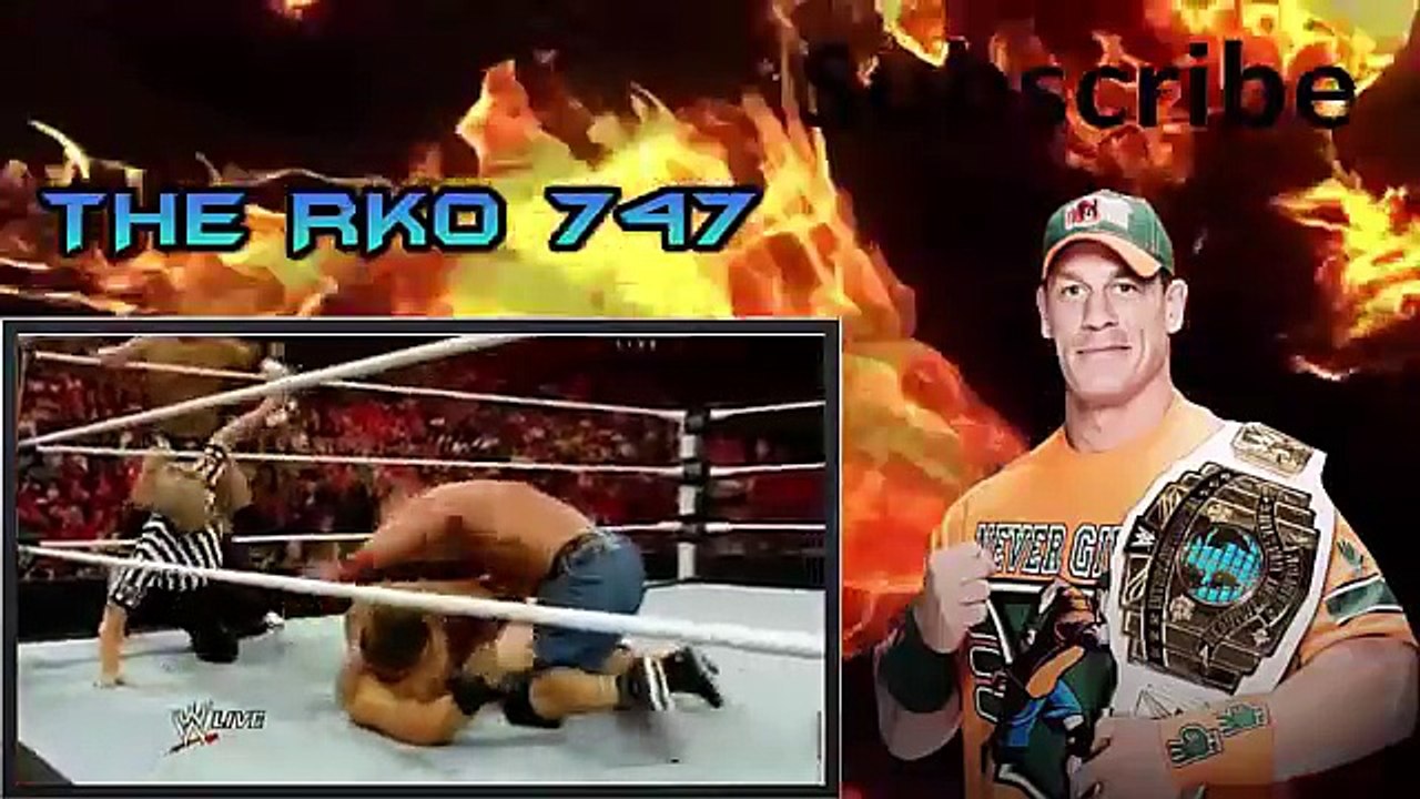 John Cena & Alex Riley & Randy Orton vs R Truth & The Miz & Christian Full Match HD