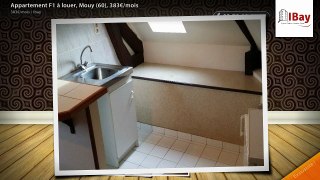 Appartement F1 à louer, Mouy (60), 383€/mois