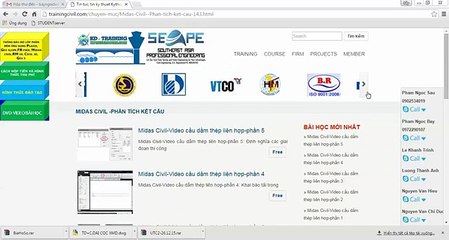 Midas Civil  - Simple rhythm - Introduction