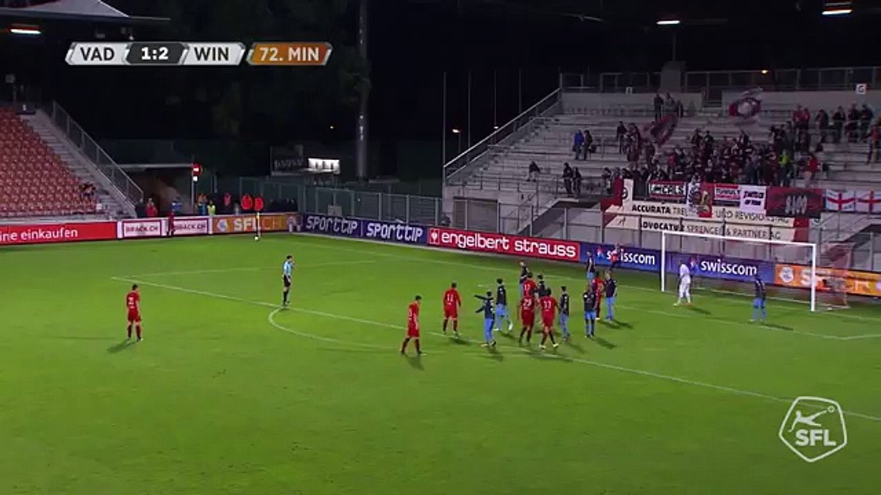 Vaduz 2:2 Winterthur (Swiss Chellenge League 10 August 2017)