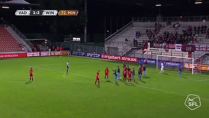 Vaduz 2:2 Winterthur (Swiss Chellenge League 10 August 2017)
