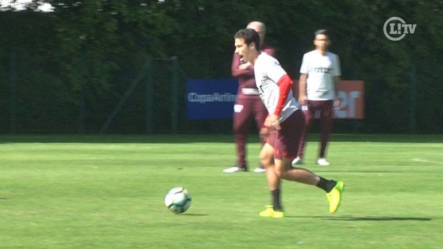 Calibrados! Hernanes e Jucilei acertam belos chutes em treino do São Paulo
