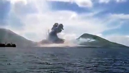 Volcano Shock Waves