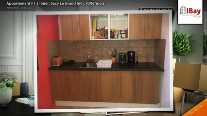 Appartement F1 à louer, Sacy Le Grand (60), 430€/mois