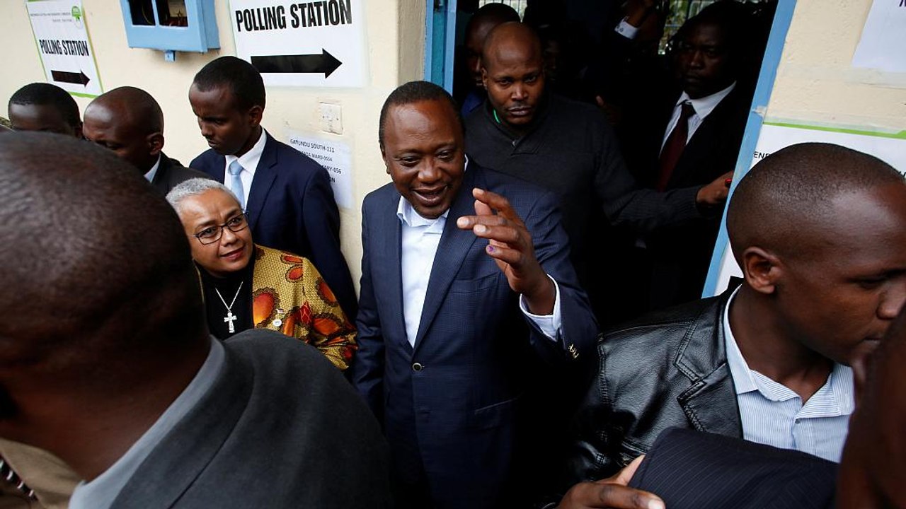 Kenyatta bei Stimmauszählung in Kenia weiter vorne