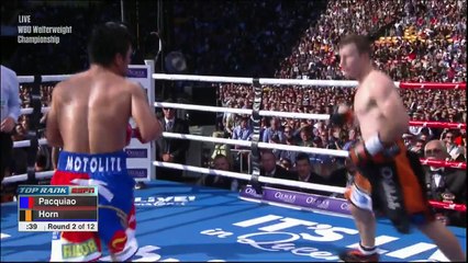 Manny Pacquiao vs. Jeff Horn 02.07.2017 HD Part 1