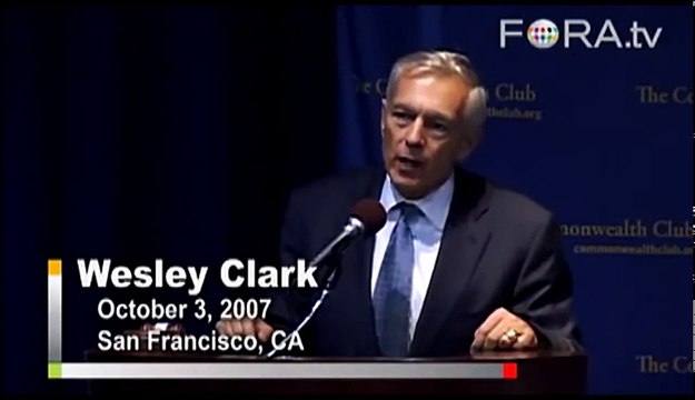 General Wesley Clark_ The US will attack 7 countries in 5 years