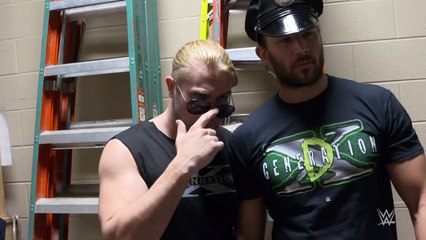 Behind the scenes of WWE's D-Generation X tribute
