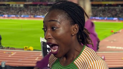 WCH 2017 Londres - Marie-Josée Ta Lou CIV 200 mètres Semi-finale 3