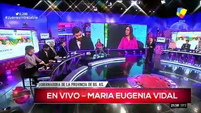 María Eugenia Vidal a Brancatelli: ¿De verdad me hablás de compromiso con la pobreza?