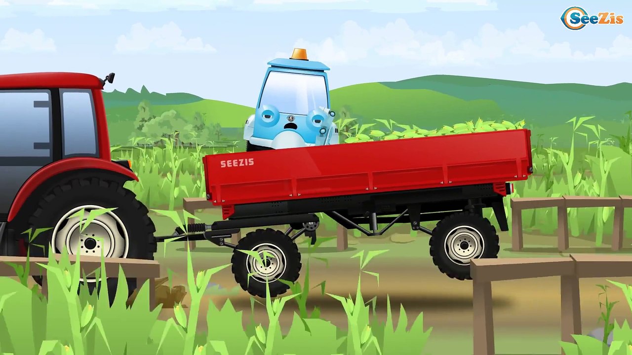 JCB Bulldozer & JCB Excavator Digging Real Trucks Kids Cartoon | Car & New Vehicles for Children