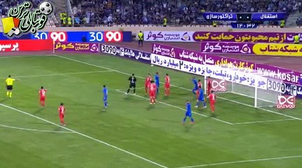 خلاصه بازی استقلال و تراکتورسازی