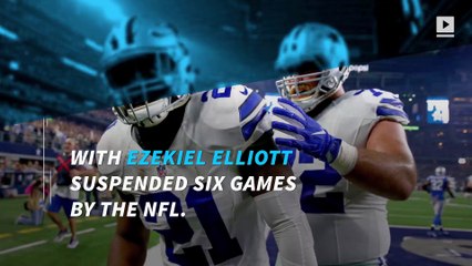 Ezekiel Elliott handed 6-game suspension by NFL