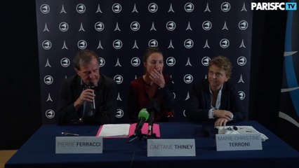 Conférence de presse Gaëtane Thiney