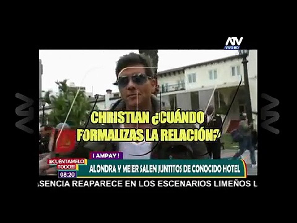 Reportero hace incómoda pregunta a Christian Meier y él le da épica respuesta