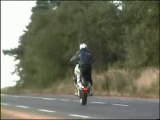 Stunt radikal riders weeling burn moto acrobatie crash maril